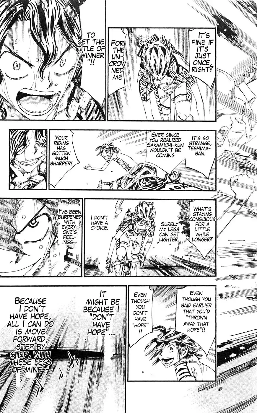 Yowamushi Pedal Chapter 327 16